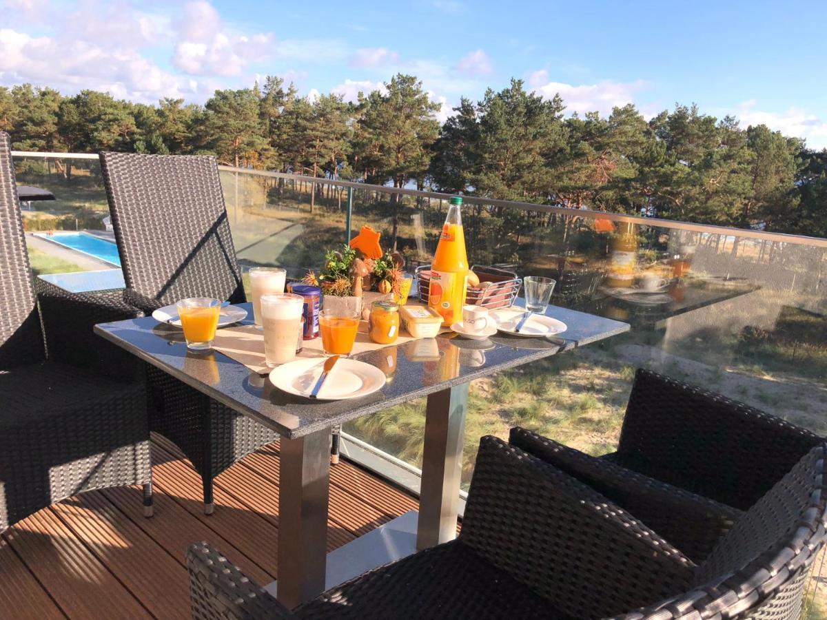 Avella "Sundowner" Mit Meerblick, Innenpool Und Eigener Wallbox Ostseebad Ostseebad Binz Exterior foto